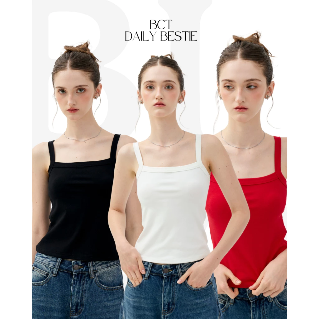 BCTT14 Daily Bestie - เสื้อกล้ามคอตัด