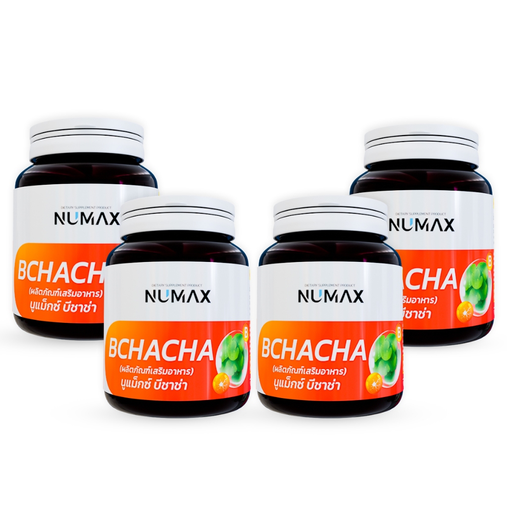 ์NUMAX B CHACHA ผลิตภัณฑ์เสริมอาหาร (นูแม็กซ์ บีชาช่า)