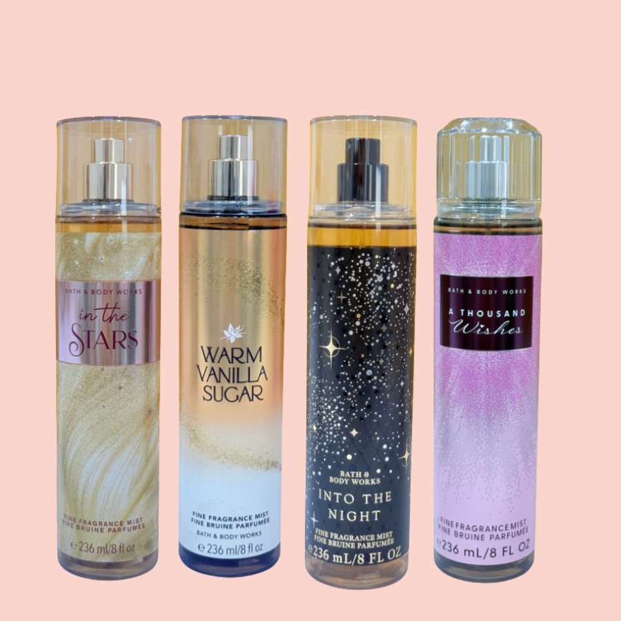 BATH & BODY WORKS น้ำหอม สเปรย์ฉีดผิวกาย ขนาด 236 ML กลิ่นหอมหวานนุ่มนวน
