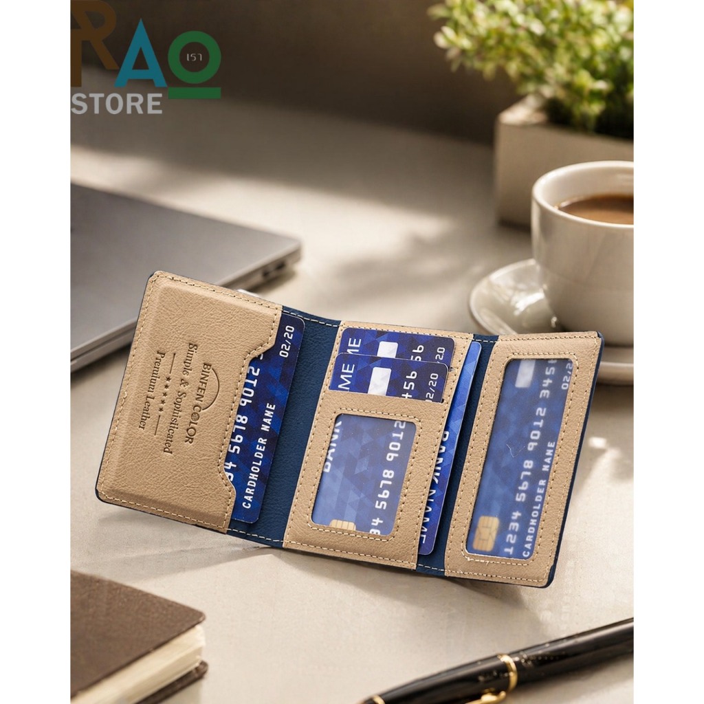 RAO Store พร้อมส่งเป๋าใส่บัตรแบบมีMagsafe วัสดุเป็นหนังPU ด้านหลังเป็นแม่เหล็กMagsafeแปะด้านหลังมือถือได้