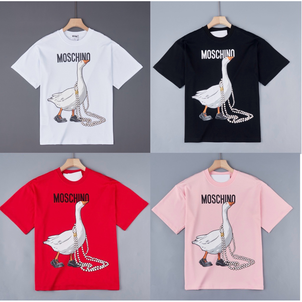 เสื้อยืด Jersey T-Shirt  มาเป็นแพ็คซอง มี 4สี ดำ / ชมพู /แดง /ขาว