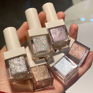 อายแชโดว์เนื้อลิควิด/ชิมเมอร์/eyeshadow/ไฮไลท์/กลิตเตอร์/ไฮไลเตอร์/สีติดทนนาน/กันน้ำ/อเนกประสงค์