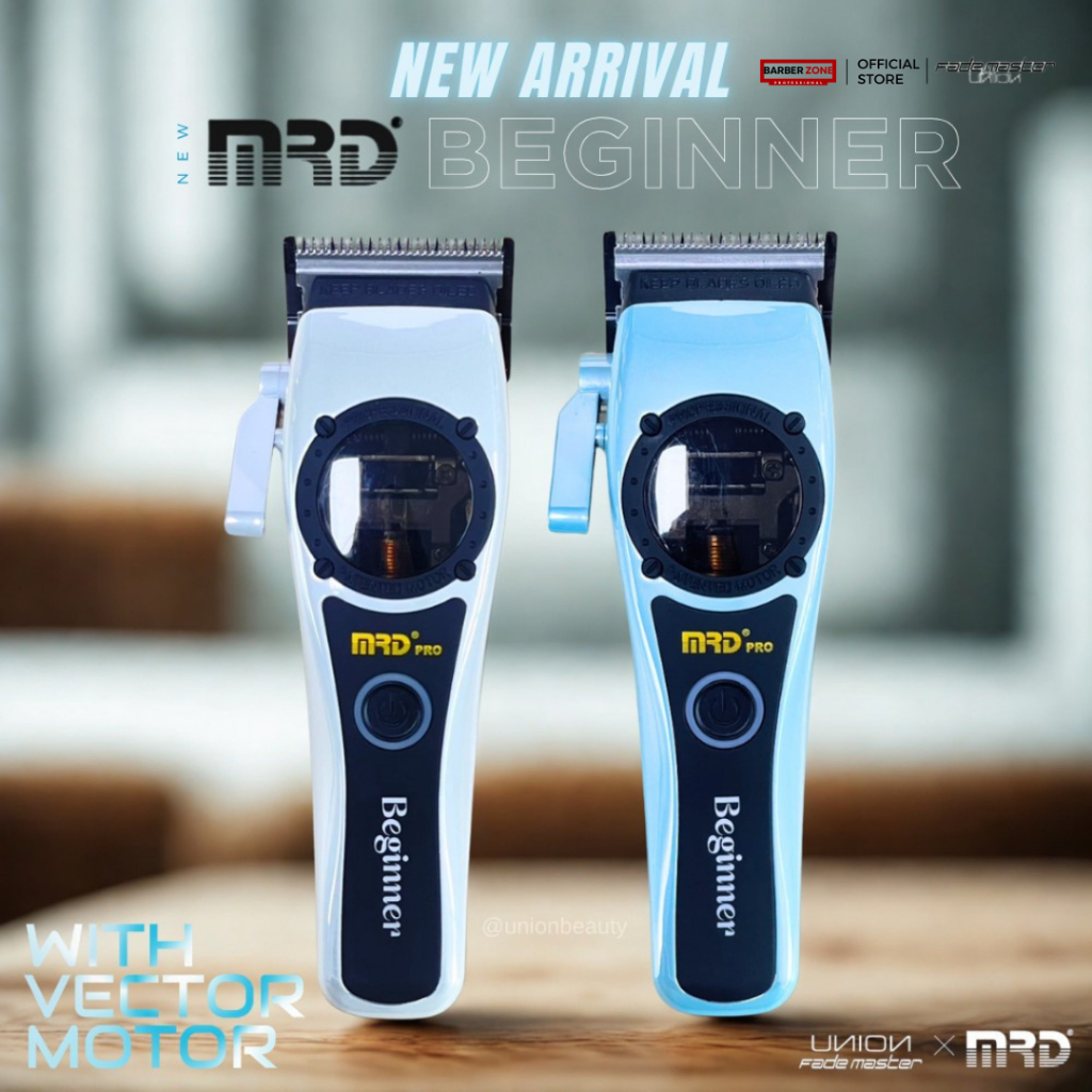 ปัตตาเลี่ยน MRD PRO Beginner clipper & with vector motor-ไร้สาย พร้อมแท่นชาร์จ