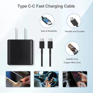 【รับประกัน 1 ปี】 45W หัวชาร์จเร็ว ชุดชาร์จ ชาร์จเร็วสุด type C สายชาร์จ type c cable