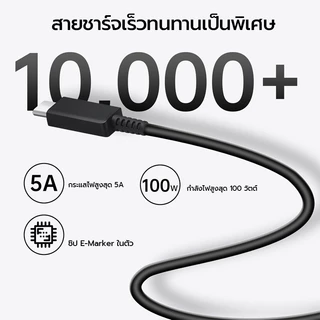 【รับประกัน 1 ปี】 45W หัวชาร์จเร็ว ชุดชาร์จ ชาร์จเร็วสุด type C สายชาร์จ type c cable