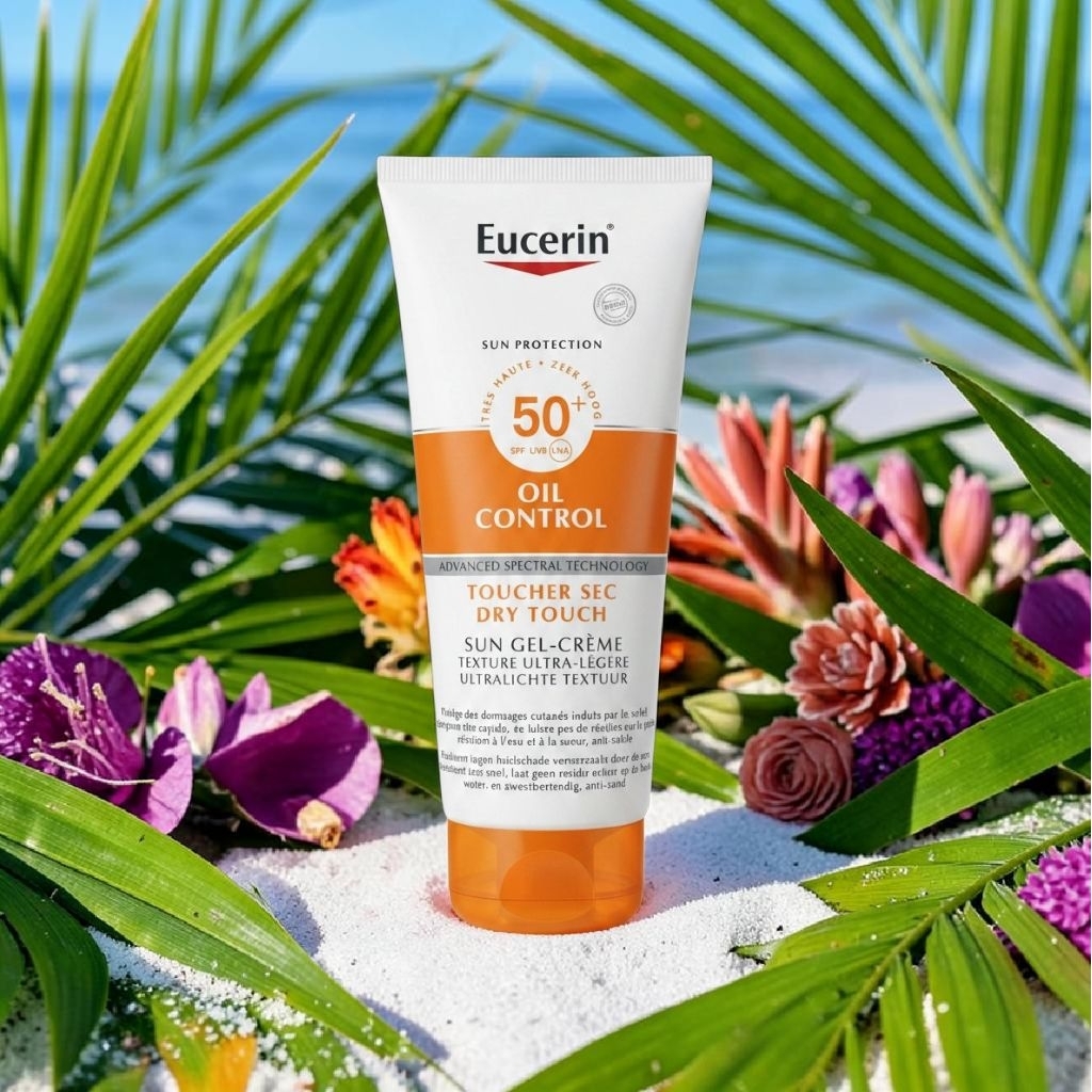 ซันบอดี้ | ยูเซอริน Eucerin Oil Control Body Dry Touch Sun Gel Cream SPF50+ (200ml)