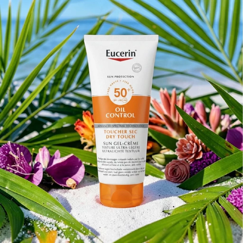 ซันบอดี้ | ยูเซอริน Eucerin Oil Control Body Dry Touch Sun Gel Cream SPF50+ (200ml)
