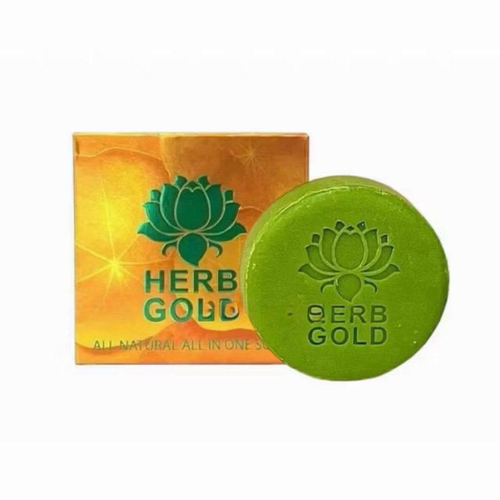 สบู่เฮิร์บโกลด์ สบู่ล้างหน้า HERB GOLD HERB GOLD SOAP 50 กรัม