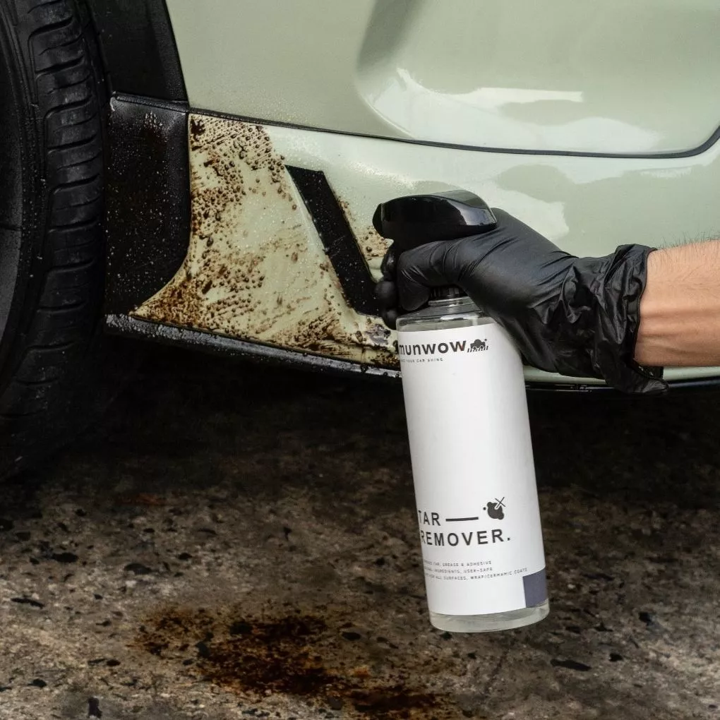 Munwow Tar remover (น้ำยาขจัดคราบยางมะตอยฝังแน่นโดยเฉพาะ) thumbnail 5