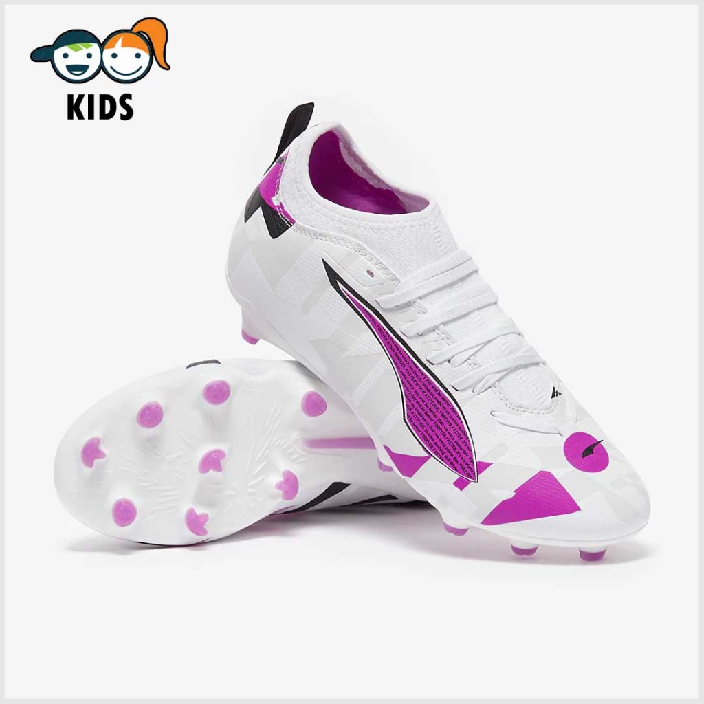 รองเท้าฟุตบอลเด็ก Puma Kids Ultra 5 Match FG/AG (สตั๊ดเด็ก)