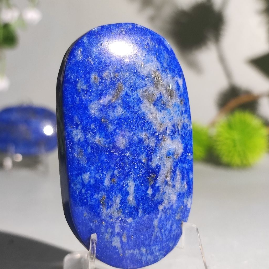 ลาพีช ลาซูลี ทรงสบู่🔸Lapiz Lazuli Palm