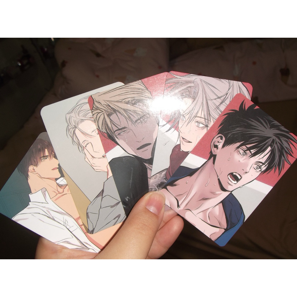 photocard มังฮวา ขายทั้งเซตห้าใบเลย (ของแท้จาก lezhin💓💓)