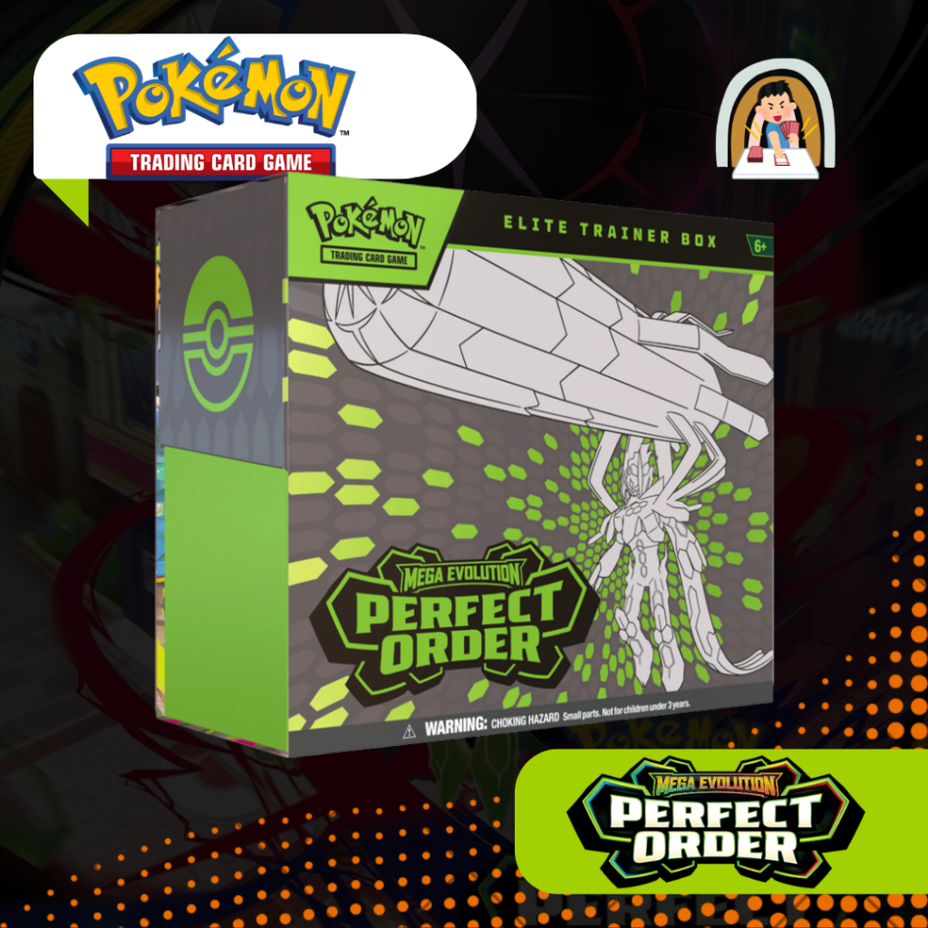 [พร้อมส่ง] Pokémon TCG: Mega Evolutio Perfect Order ETB