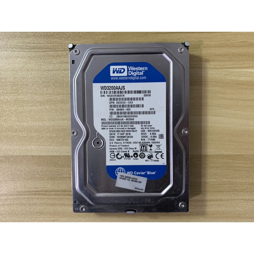 WD BLUE HDD 320GB ( WD3200AAJS )