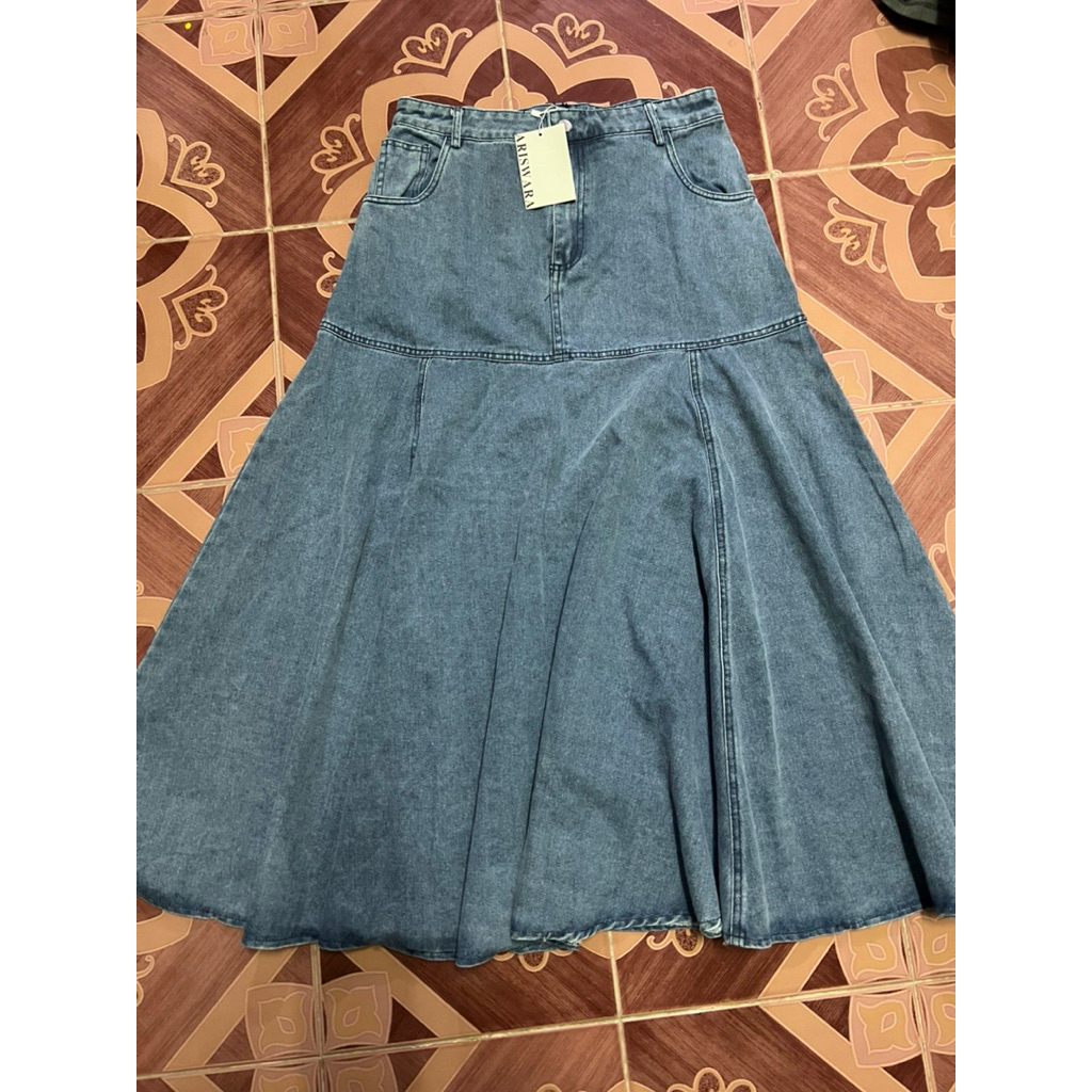กระโปรงยีน Ariswara brand XL
