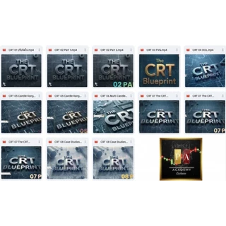 ใหม่ล่าสุด!! หนังสือเทรด THE CRT BLUEPRINT + คลิป VDO สอน ความยาว 4 ชม. 40 น.