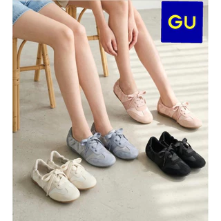 พร้อม​ส่ง​ใน​ไทย​ ราคาดีที่สุด!!! sale 35%!รองเท้าของแท้จาก GU ทรงบัลเล่ต์แนวสปอร์ตใส่สบายลูกเล่นน่ารัก