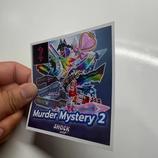 การ์ดเกม ปืน-มีด แมพ Murder Mystery 2 การ์ดสวยภาพคมชัด ได้100%