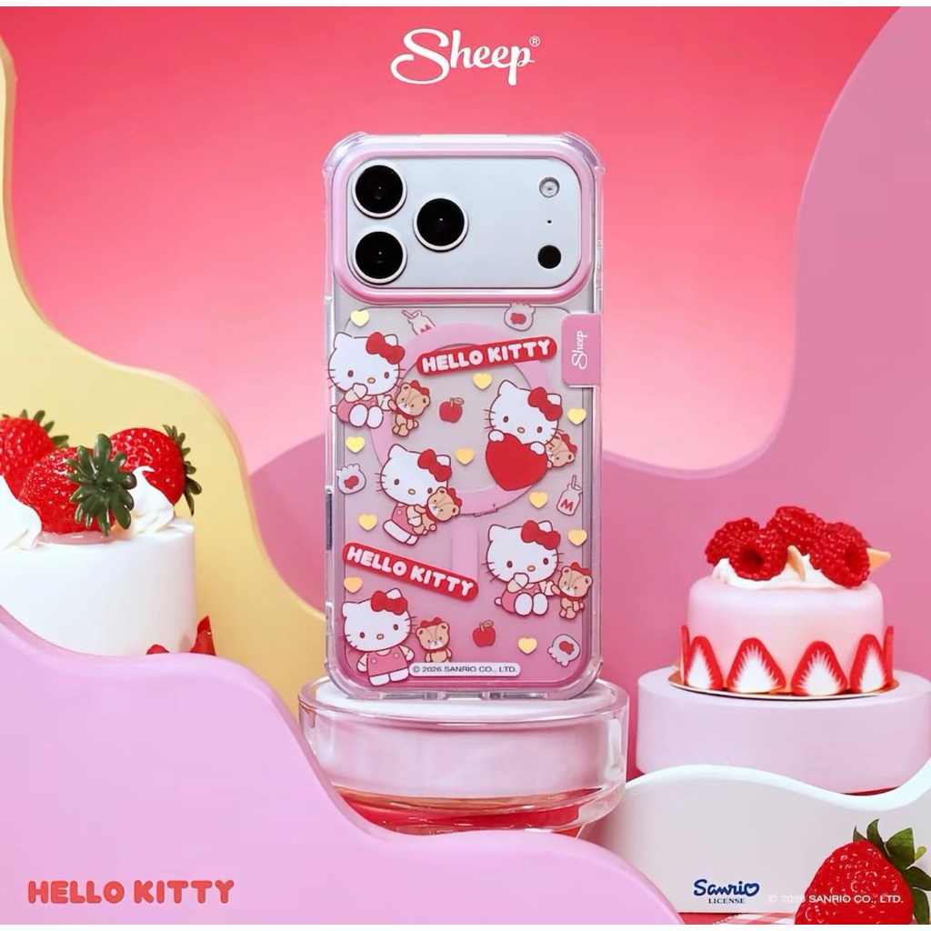 [พร้อมส่ง🇹🇭] AppleSheep x Hello Kitty (✅17ProMax) ของใหม่ 🆕