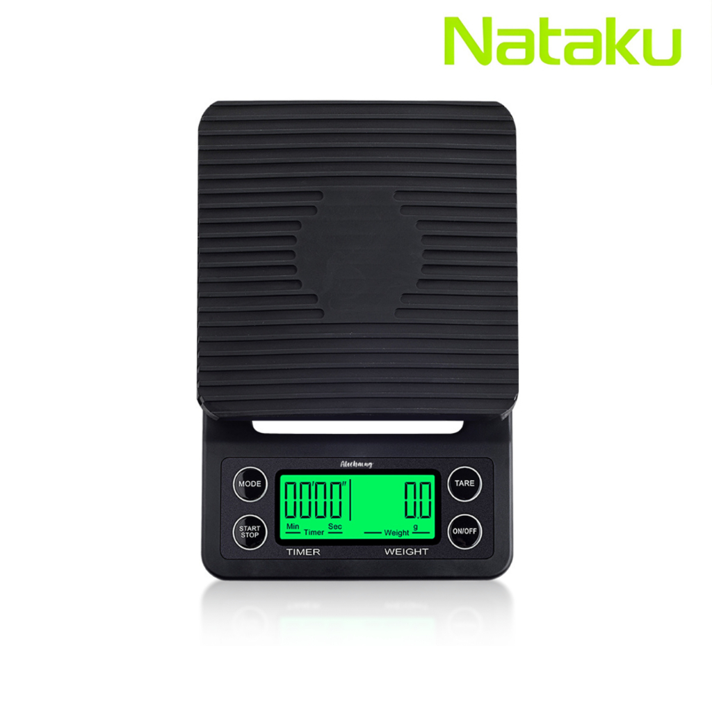 Nataku เครื่องชั่งอาหาร เครื่องตวงส่วนผสม เครื่องชั่งในครัว Kitchen scale 3kg 5kg จอLed 4หน่วยตวง น้ำหนักเบา