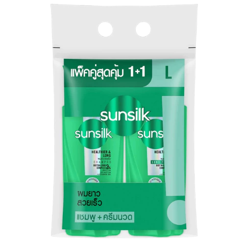 Sunsilk [2ขวด] ซันซิล แชมพู+ครีมนวด 350มล.x2 แพ็คเกจใหม่!!! thumbnail 6