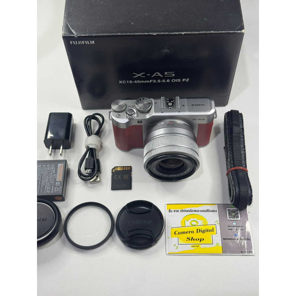 กล้องมือสอง Fujifilm X-A5 + Lens Fujifilm 15-45mm F3.5-5.6 OIS PZ