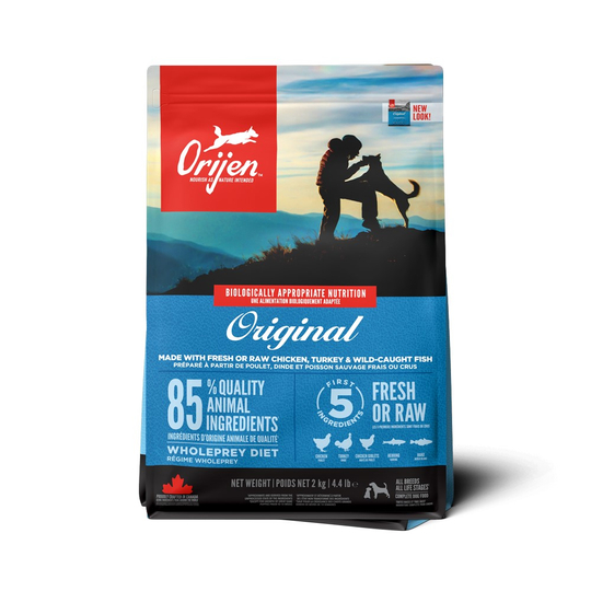 (340 กรัม) Orijen Original adult dog อาหารสุนัข โต สูตรออริจินัล โอริเจน .