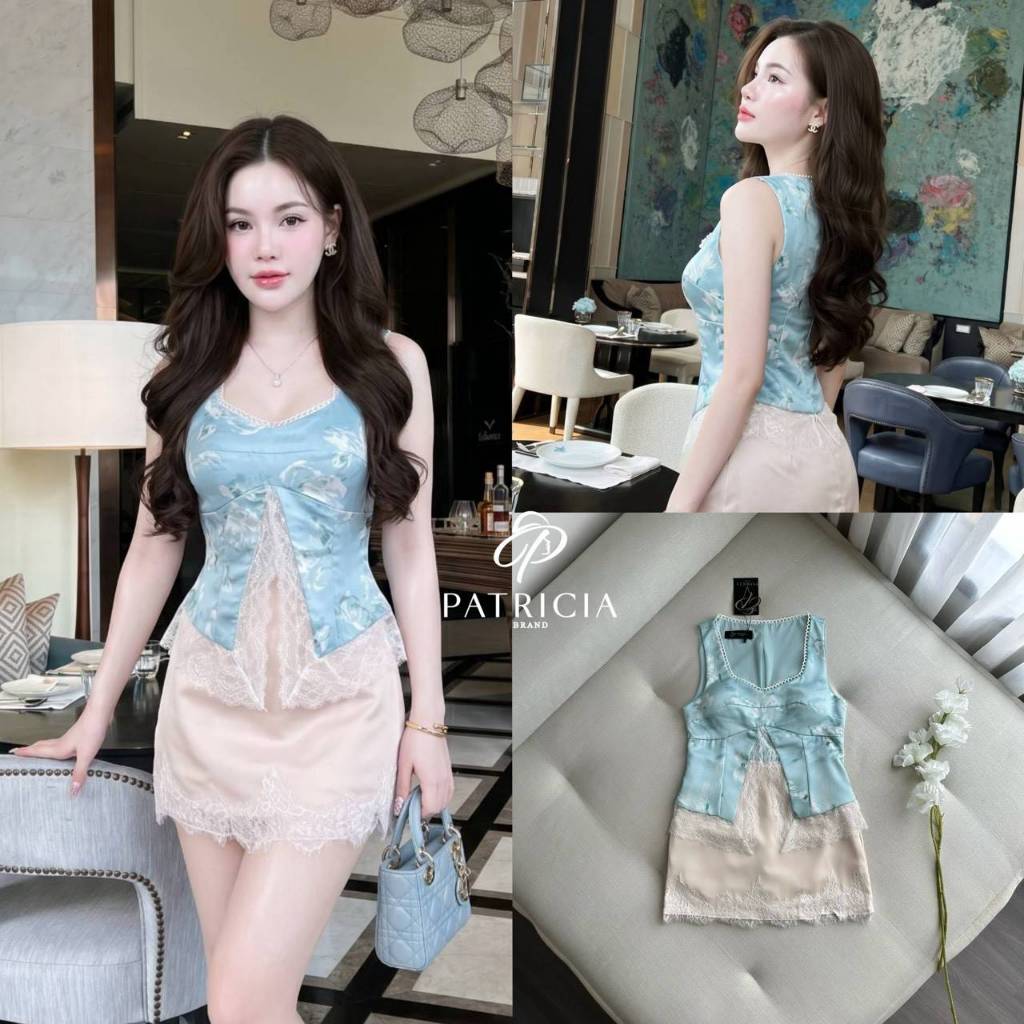 PATRICIA แพทริเซีย C280404  Set เสื้อแขนกุด