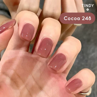 [NEW IN] Tindy ยาทาเล็บกึ่งเจล ไม่ต้องอบ เนื้อเยลลี่ไซรัป สีสวยชัด แห้งไว 21-Free Vegan [8ml]