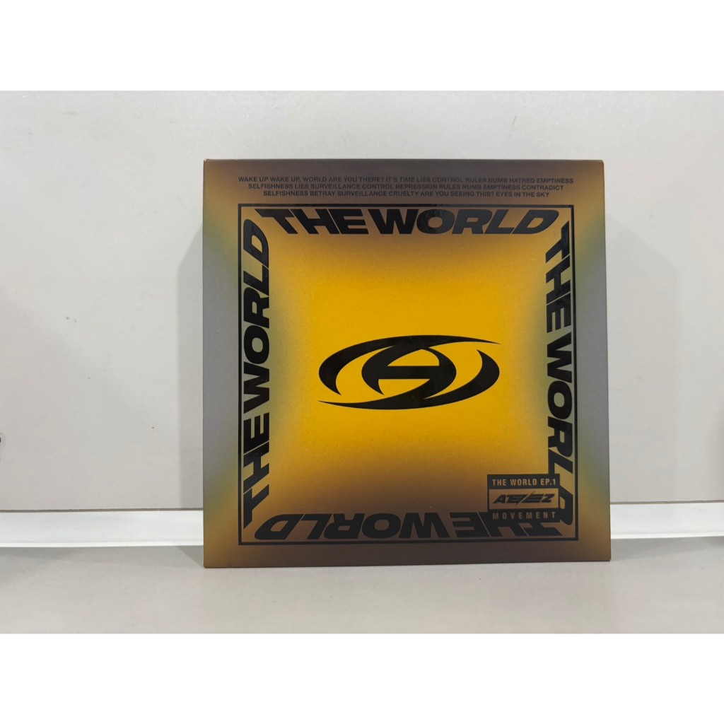 1 CD MUSIC  ซีดีเพลงเกาหลี    ATEEZ - THE WORLD EP.1 : MOVEMENT  VER A  (F9C14)