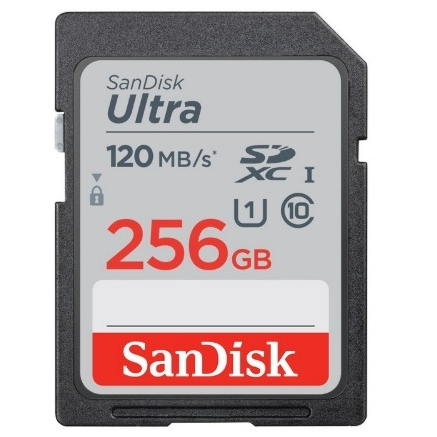 SANDISK ULTRA 256GB SDHC UHS-I Card
