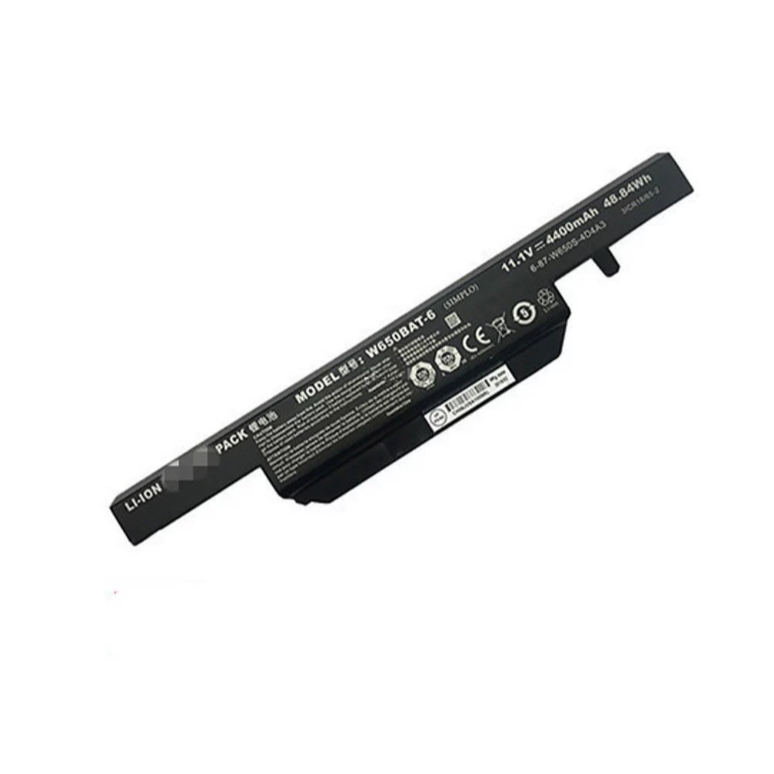 เหมาะสำหรับ Shenzhou Ares K650D-i7D2 K650D-i5D3 W650BAT-6 แบตเตอรี่แล็ปท็อป
