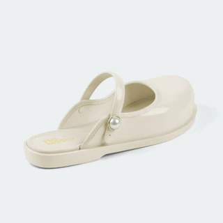 MONOBO รุ่น Charlotte 3 Pearl รองเท้ารัดข้อแฟชั่น แบรนด์ เรียบๆ มีสไตล์