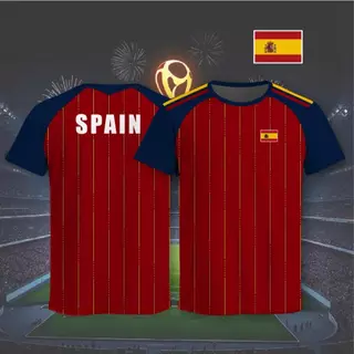 เสื้อกีฬาพิมพ์ลาย บอลโลก2026 เนื้อผ้าไมโครเกรดพีเมี่ยม