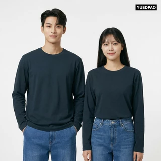 Yuedpao Smooth Skin (Long Sleeve) - Set Dark Tone เสื้อยืดแขนยาว ผ้านุ่มลื่น เบาสบาย ระบายอากาศดี เสื้อแขนยาวสีพื้น