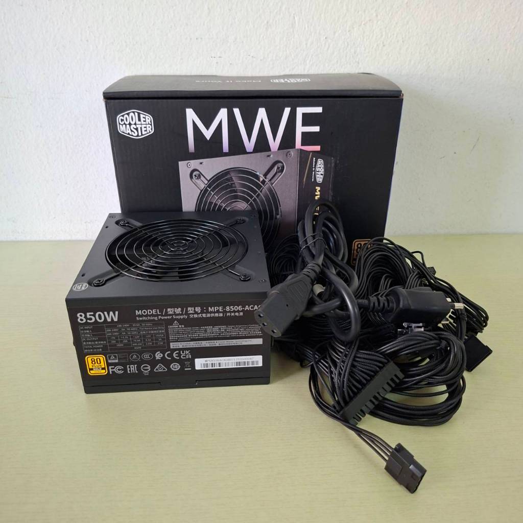 [สินค้ามือสอง] COOLER MASTER MWE GOLD 850 V3 850W 80 PLUS GOLD
