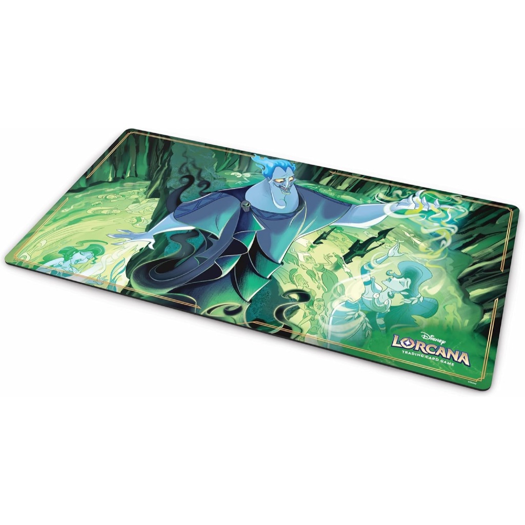 [พรีออเดอร์][ของแท้ ส่งตรงจาก USA] Disney Lorcana TCG Playmat : Hades - Double Dealer 1 ชิ้น