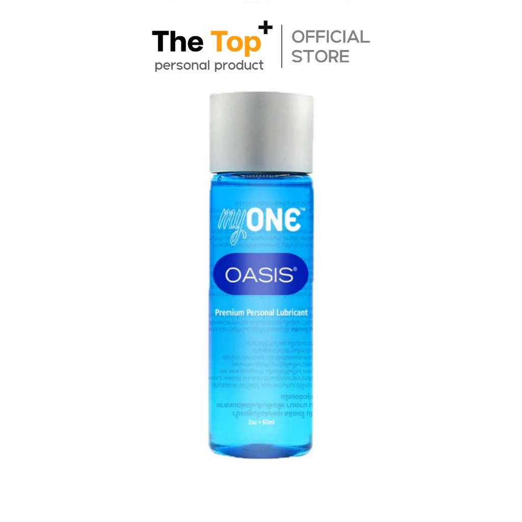 MyONE OASIS Premium Personal Lubricant เจลหล่อลื่น มายวัน โอเอซิส สูตรน้ำ ล้างออกง่าย ขนาด 60 มล.