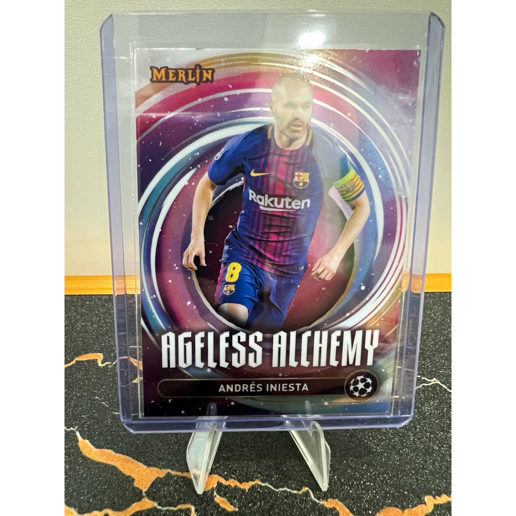 🇪🇸🧠 [FOR SALE] Andrés Iniesta - Ageless Alchemy Insert Topps Merlin / UCL ✨
