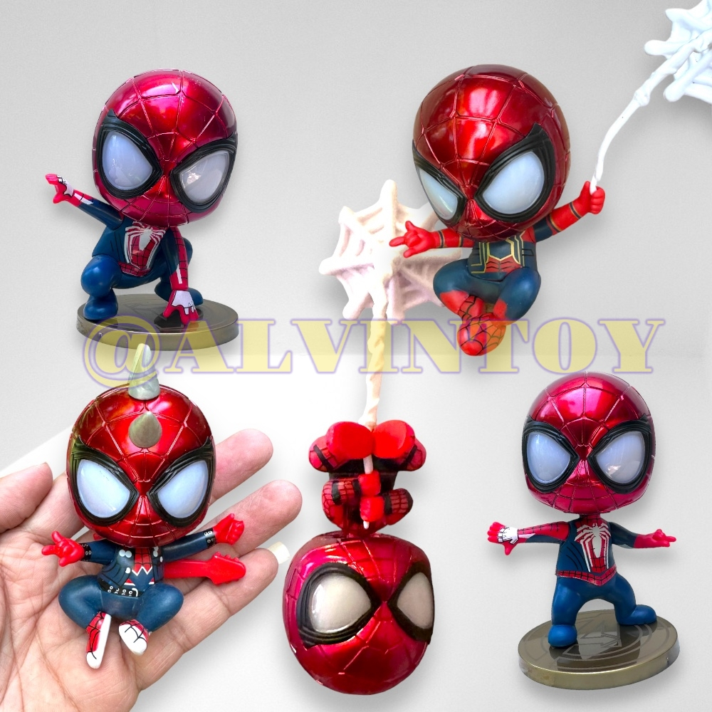 ส่งเร็ว พร้อมส่งจากกทม. Spider Man Sense Cosbaby ชุดโมเดลสไปเดอร์แมน ตุ๊กตาสไปเดอร์แมน ฟิกเกอร์สไปเดอร์แ