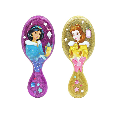 [ของแถม] WET BRUSH แปรงหวีผมทรงรี รุ่น ดิสนีย์ พรินเซส มินิ DISNEY GLITTER BALL MINI DETANGLER