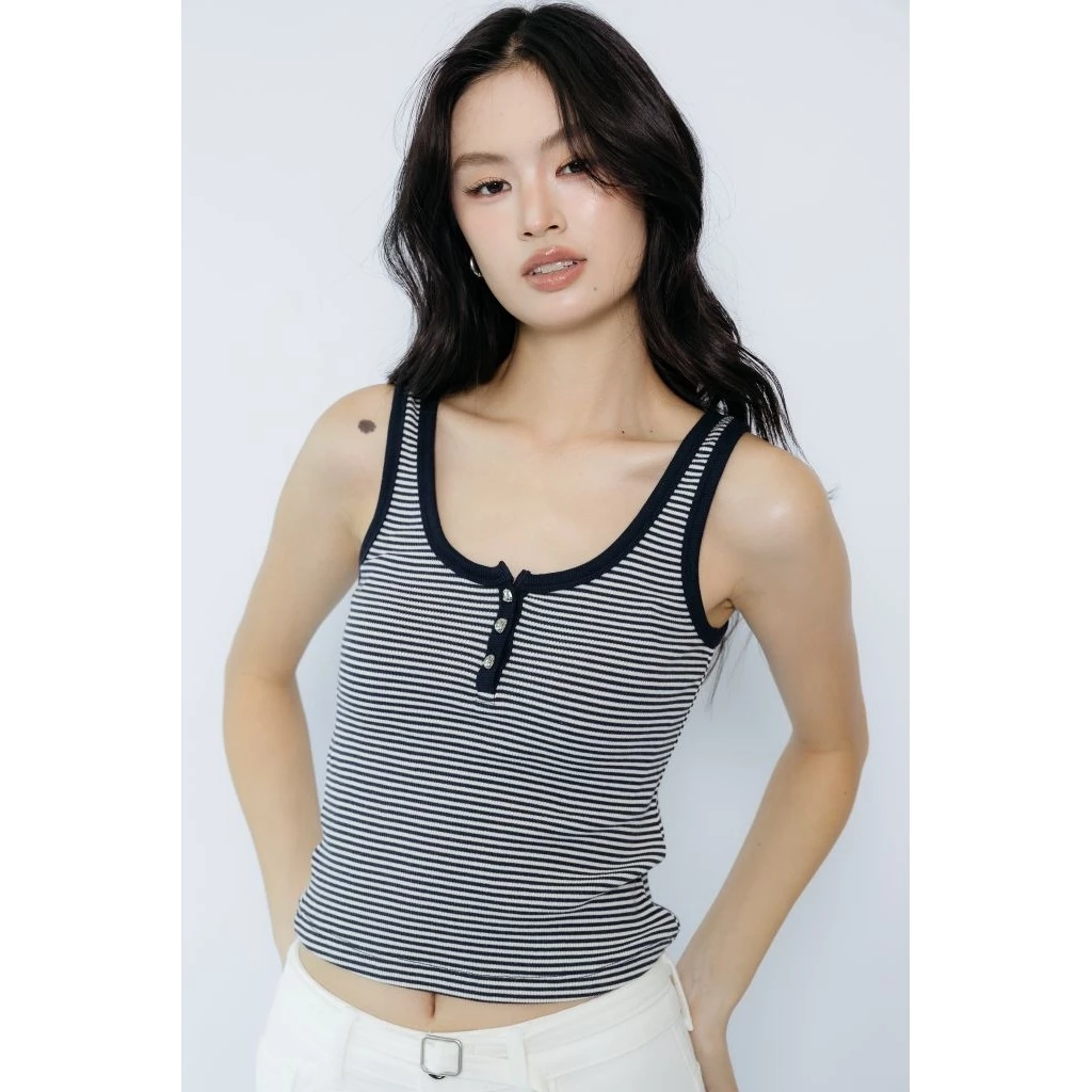 Glamclothes Nanny top เสื้อกล้ามทรงสวยผ้ากระชับ