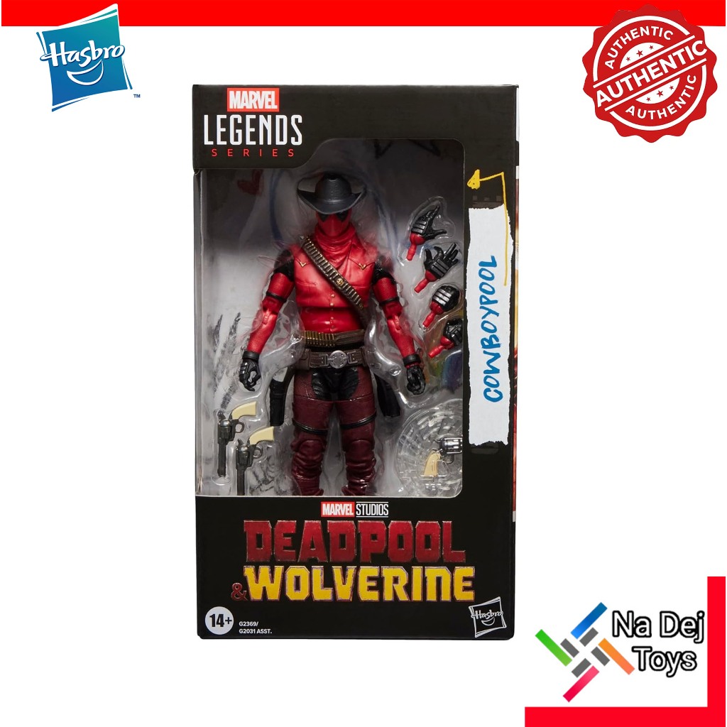 Marvel Legends Deadpool & Wolverine Cowboypool  6" Figure มาเวล เลเจนด์ส คาวบอยพูล ขนาด 6 นิ้ว ฟิกเกอร์