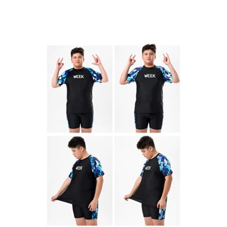 ชุดว่ายน้ำเด็กโต ใส่สบายยืดได้สูง 35-95KG 251