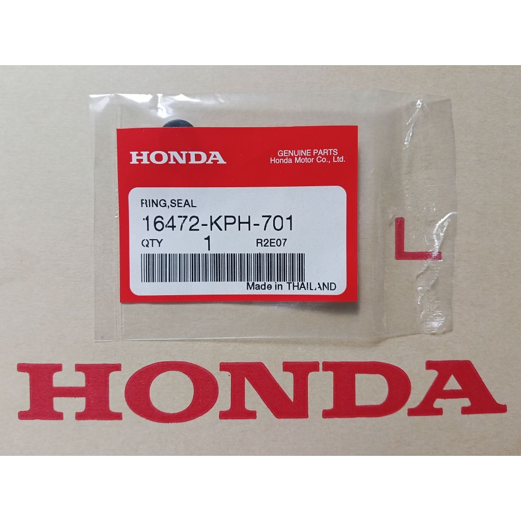 ซีลหัวฉีด Click110i Wave125i ปี2007 แท้ศูนย์HONDA 16472-KPH-701  