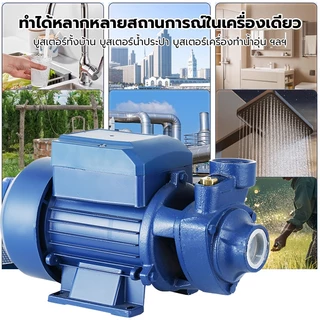 ปั๊มน้ำทรงหน้าหมู ปั๊มน้ำหอยโข่ง ปั้มน้ำแรงดัน ปั้มน้ำ 650W ปั้มน้ำไฟฟ้า ปั้มน้ำอัตมัติ ขนาด คอล์ยทองแดงแท้ ทนทาน