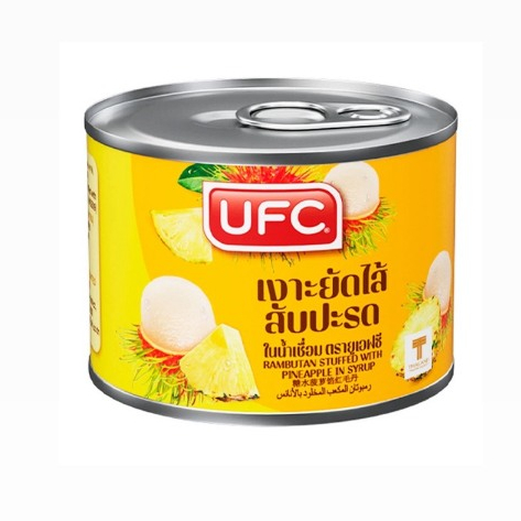 AFBS UFC เงาะไส้สับปะรดในน้ำเชื่อม 170 กรัม #1113201