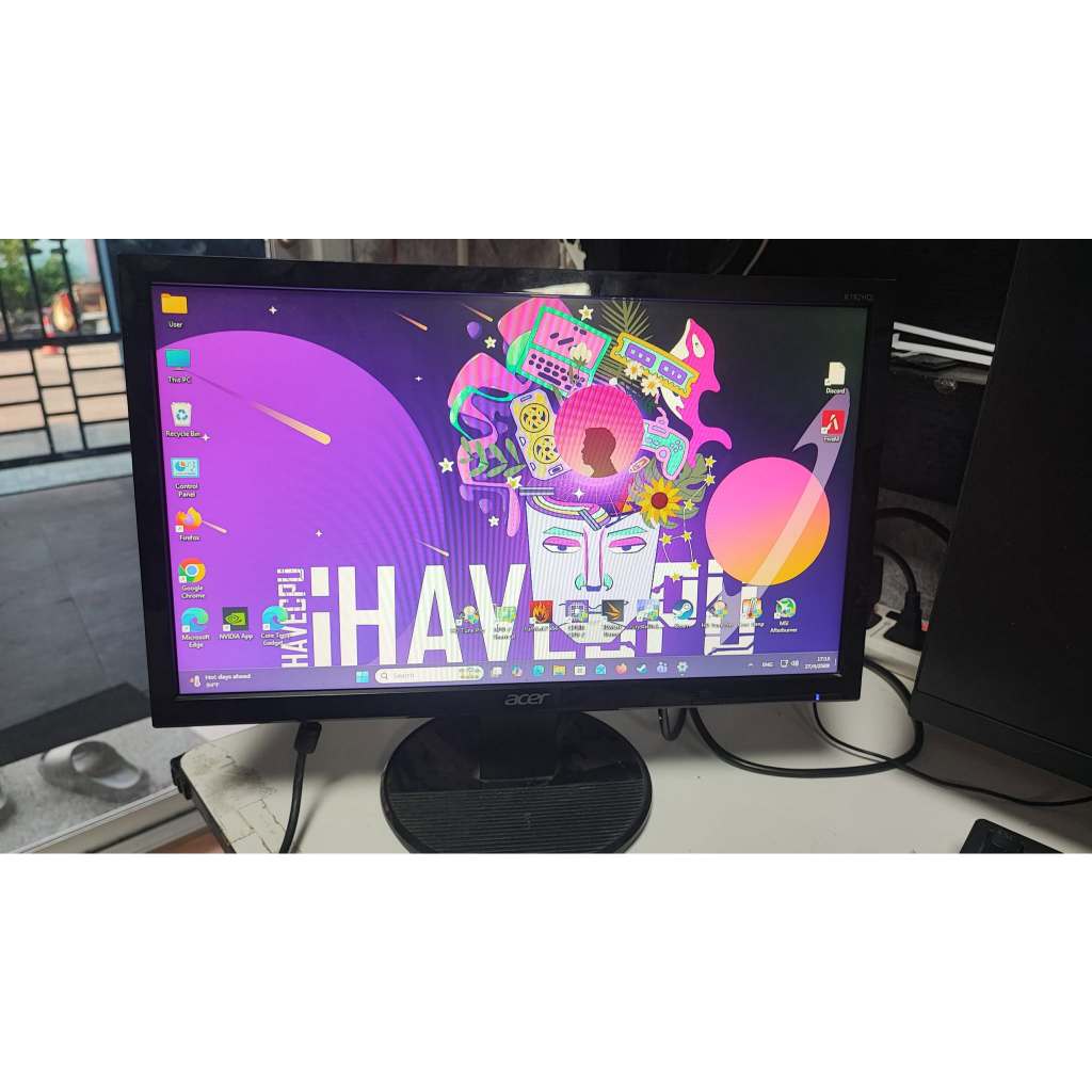 จอมอนิเตอร์ 19 นิ้ว 60Hz acer K192HQl