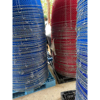 สุ่มไก่แบบเหล็ก ขนาดสูง75กว้าง105 1ชิ้น