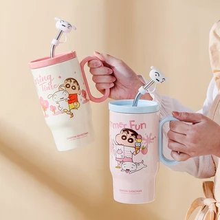 【ของแท้】shinchan ชินจัง ถ้วยเซรามิกขนาดใหญ่ 660ml ส่งหลอด กล่องสวยงาม ของขวัญวันหยุด